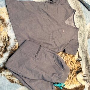 Figs Charcoal Scrub Set / XXS.   Please read.
